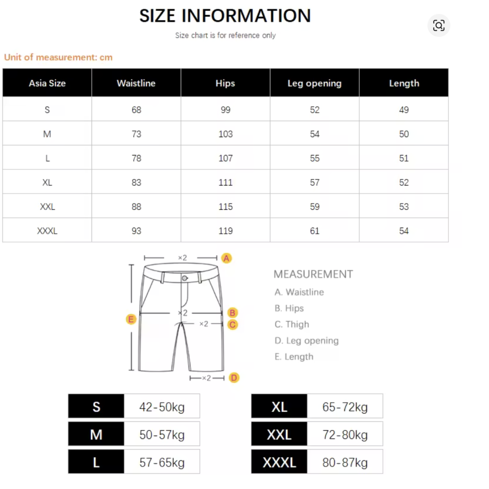 Vintage Blue Men's Denim Shorts Summer New Large Pocket Loose Wide Leg Cargo Jeans Knee Length Elastic Waist Casual Shorts