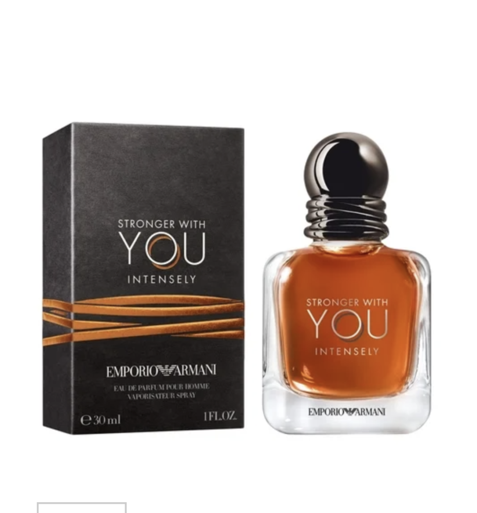 Giorgio Armani Stronger With You Intensely 3.3/3.4 oz Eau De Parfum 100 ml